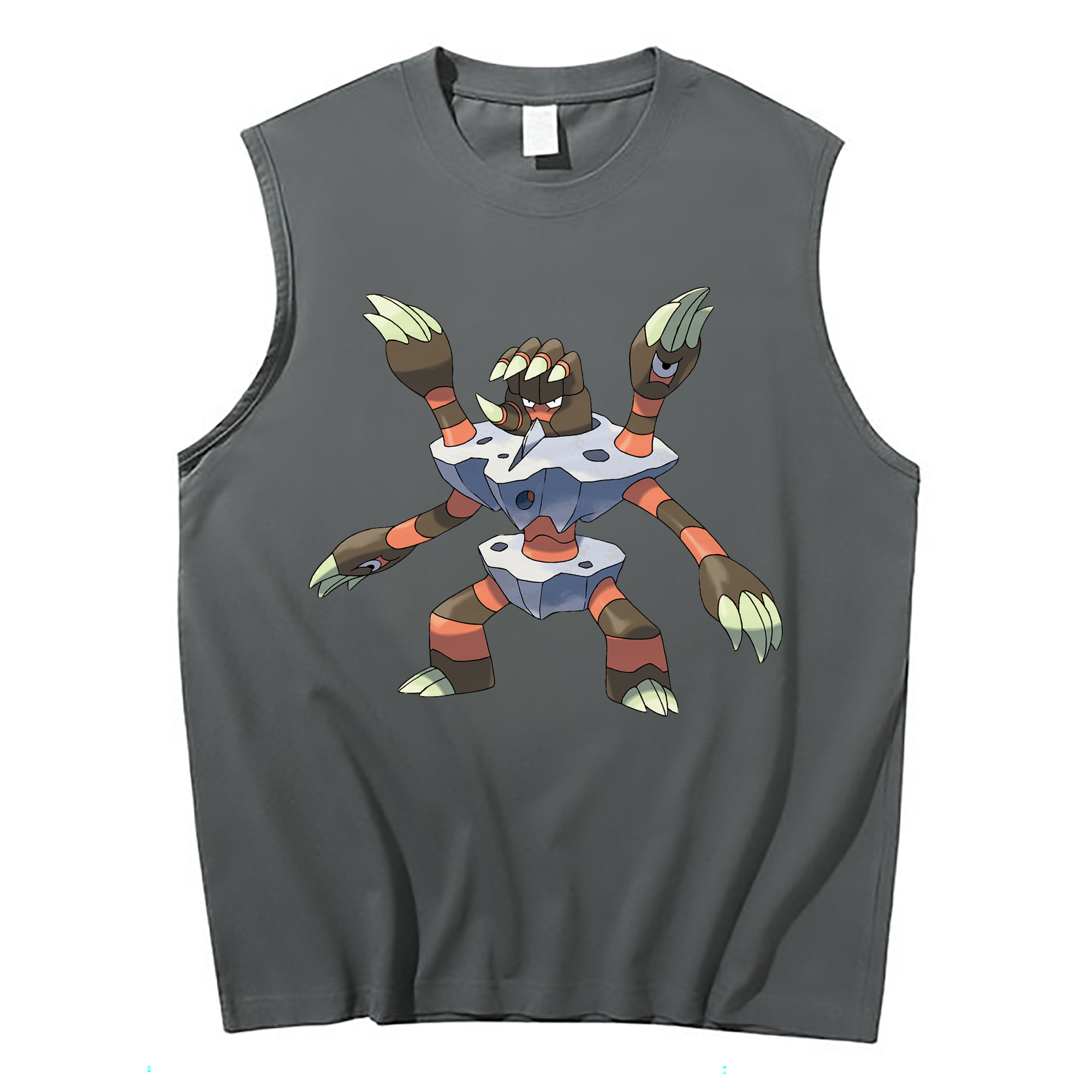 （画像用） ポケットモンスター Pokémon コットン100％タンクトップ（フロントプリント）